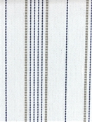 Warren White/Navy Roth and Tompkins Fabric